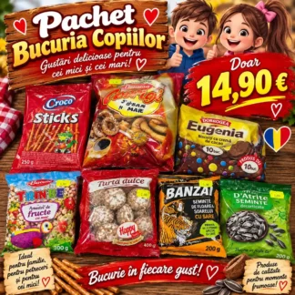 Pachet Bucuria Copiilor - gustări românești