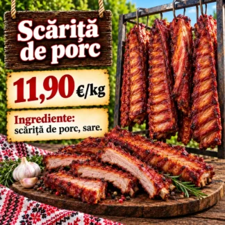 Scăriță de porc afumată